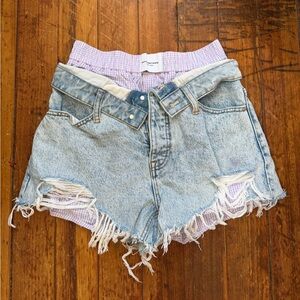 Alexander Wang bite flip with boxer lining